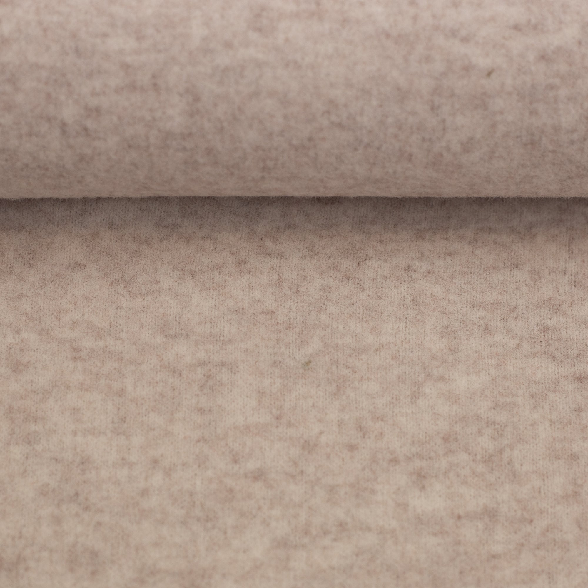 Merino Fleece Beige meliert - 100% Merinowolle - Mulesingfrei