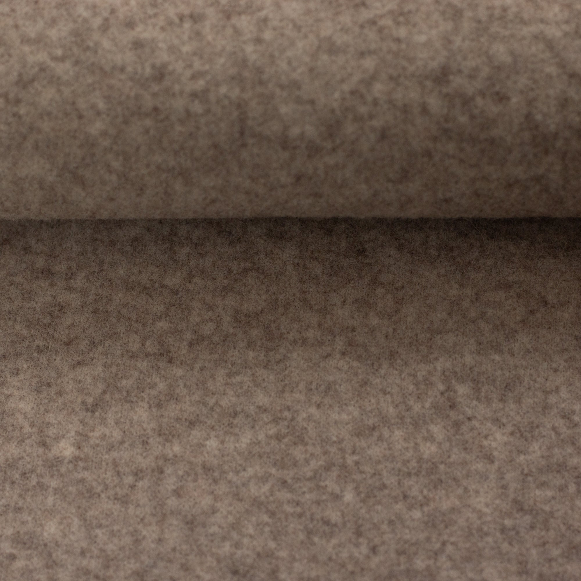 Merino Fleece Taupe meliert - 100% Merinowolle - Mulesingfrei