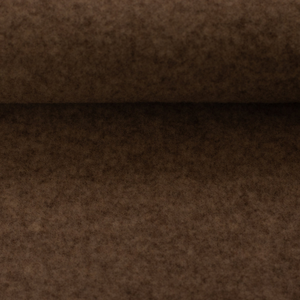 Merino Fleece Schokolade meliert - 100% Merinowolle - Mulesingfrei