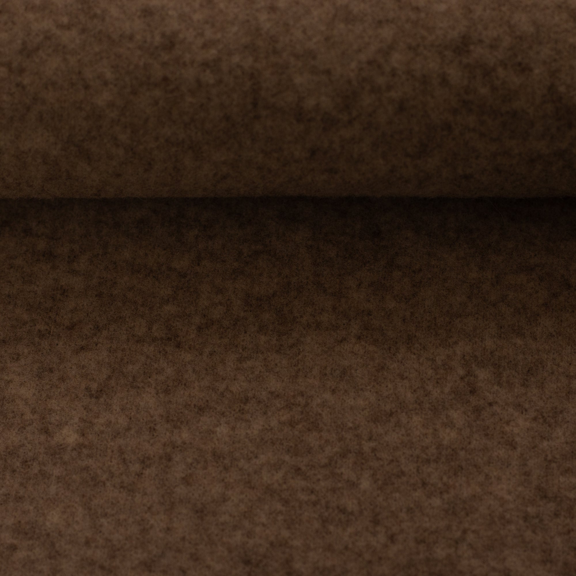 Merino Fleece Schokolade meliert - 100% Merinowolle - Mulesingfrei