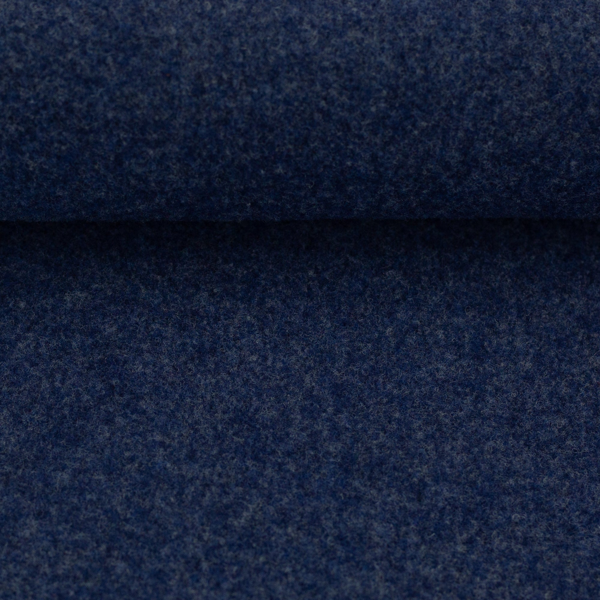 Merino Fleece Blau meliert - 100% Merinowolle - Mulesingfrei