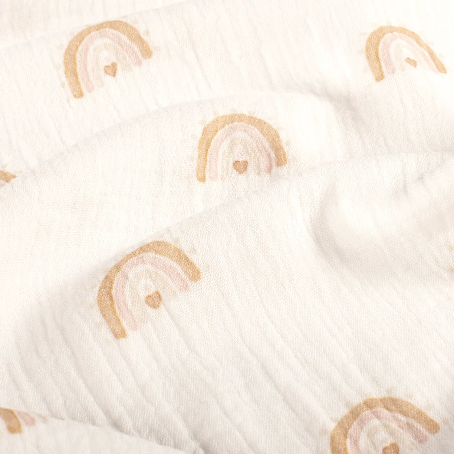 Regenbogen Liebe -  Premium Musselin