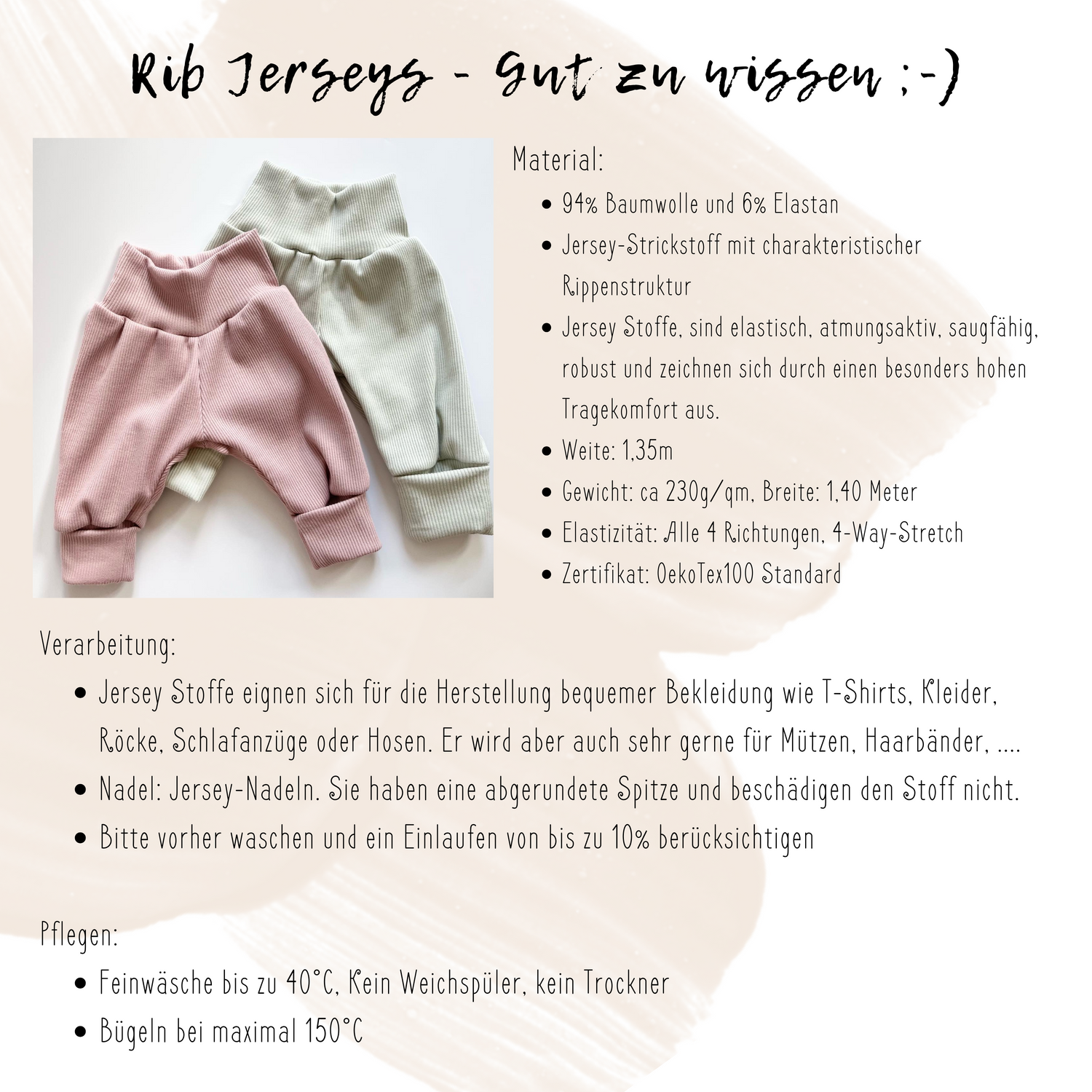 Altrosa - Uni Wide Rib Jersey 8x4 - 95% Cotton 5% Elastan