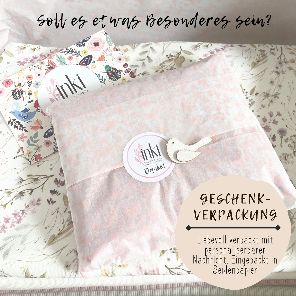 Katze / Cat Edition - 100% Baumwolle Creme - Label