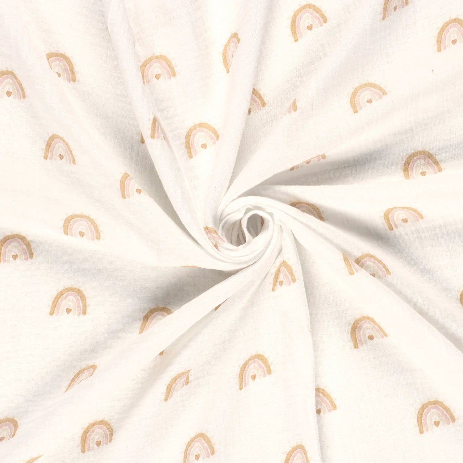 Regenbogen Liebe -  Premium Musselin