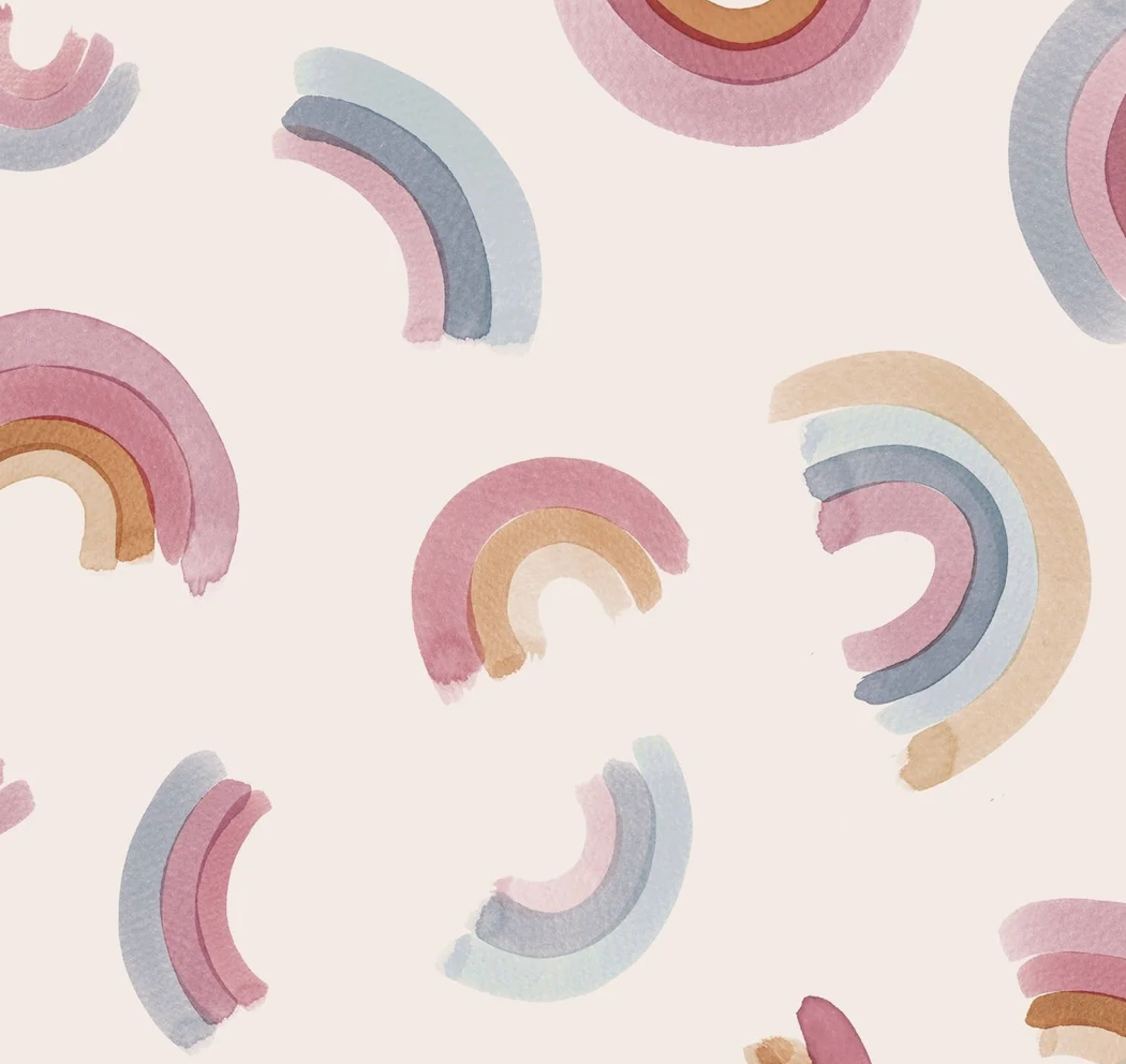 Reststück 0,25 Regenbogen Berry - ECO Bade- und Sport-Flex