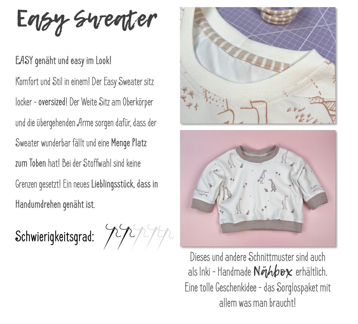 Gewerbe-Lizenz - Easy Sweater