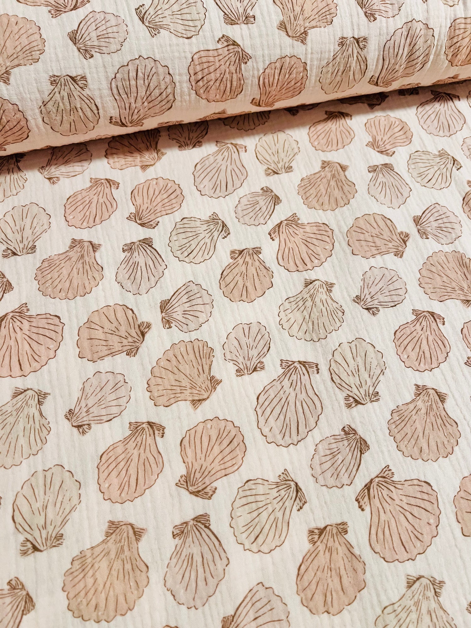 Little sea shell - Premium Musselin - 100% Baumwolle