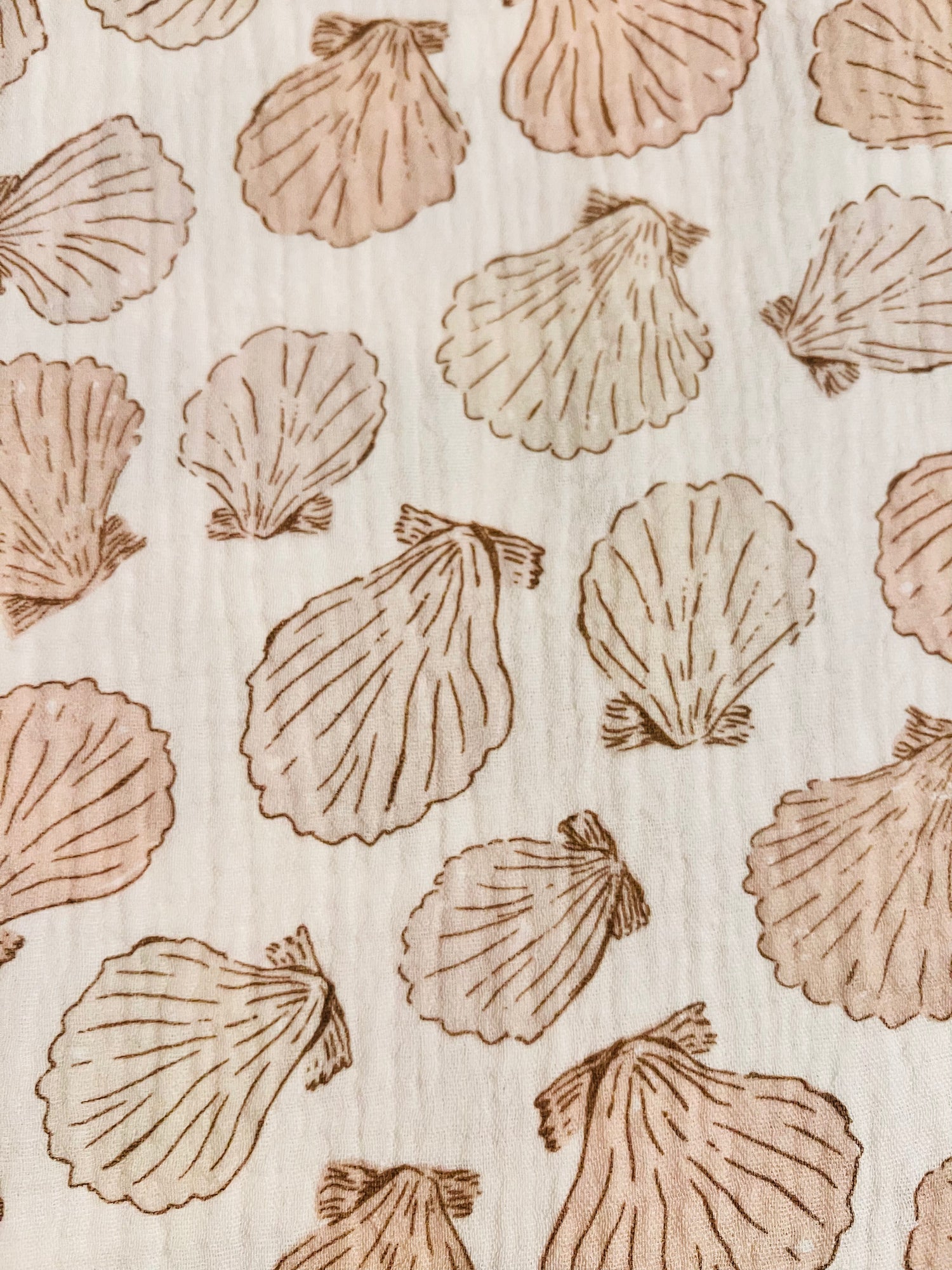 Little sea shell - Premium Musselin - 100% Baumwolle
