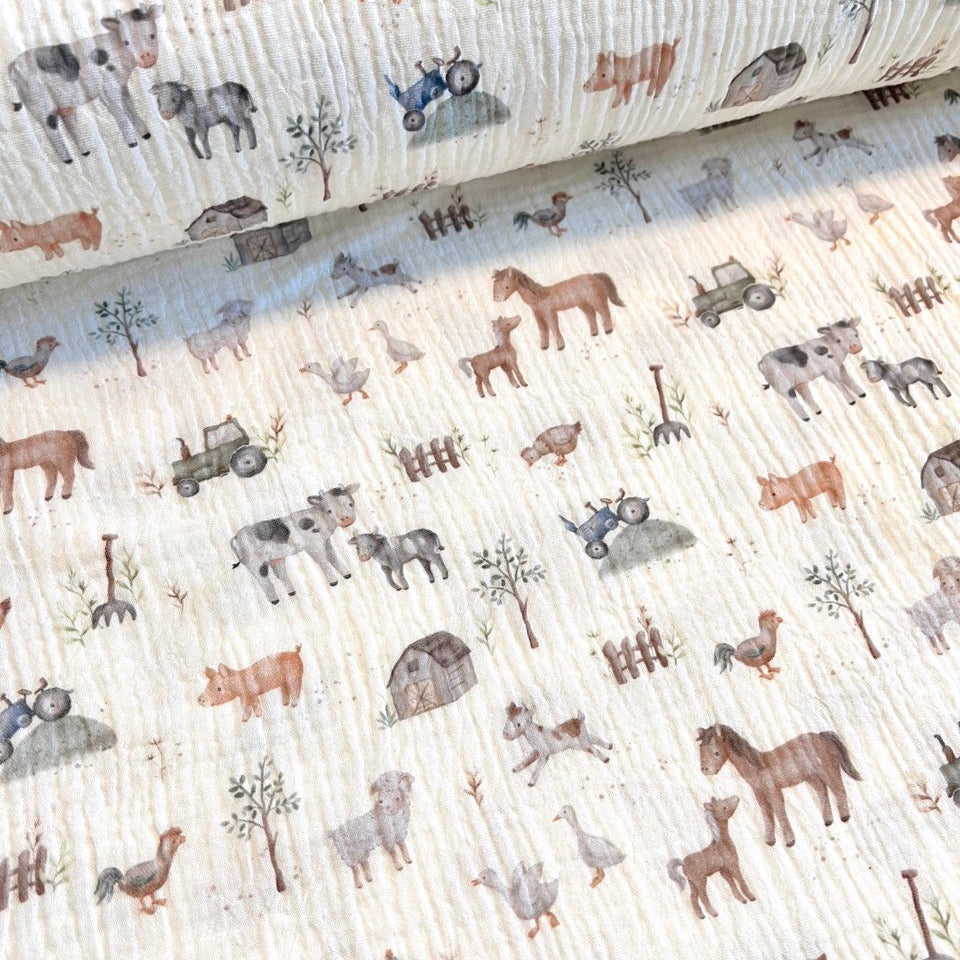 Bauernglück - Premium Musselin