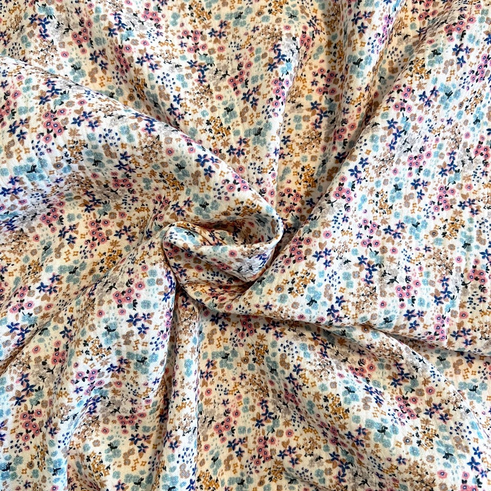 Miniblumen - Premium Musselin