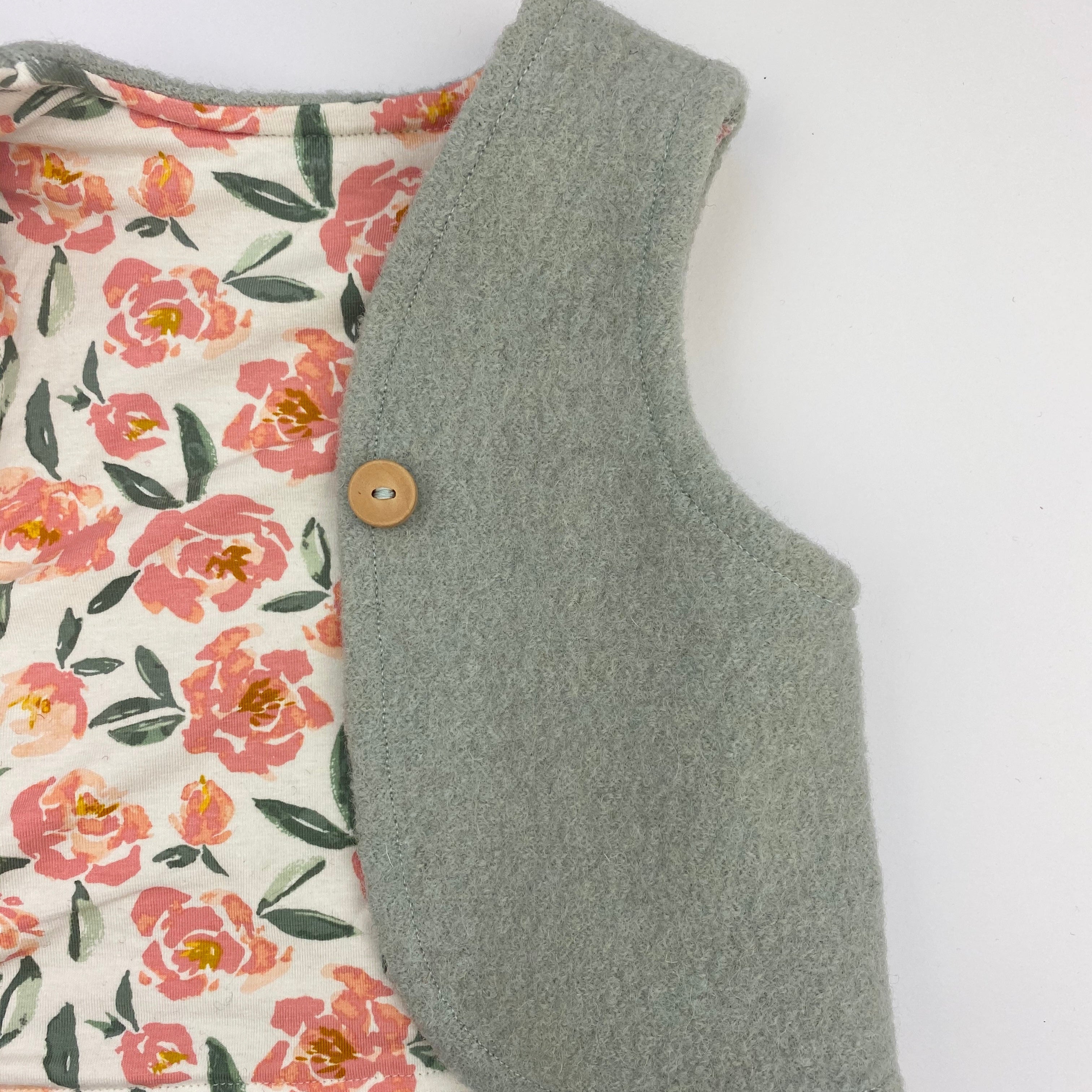 Dusty Mint Wollwalk - 100% Schurwolle - Mulesingfrei