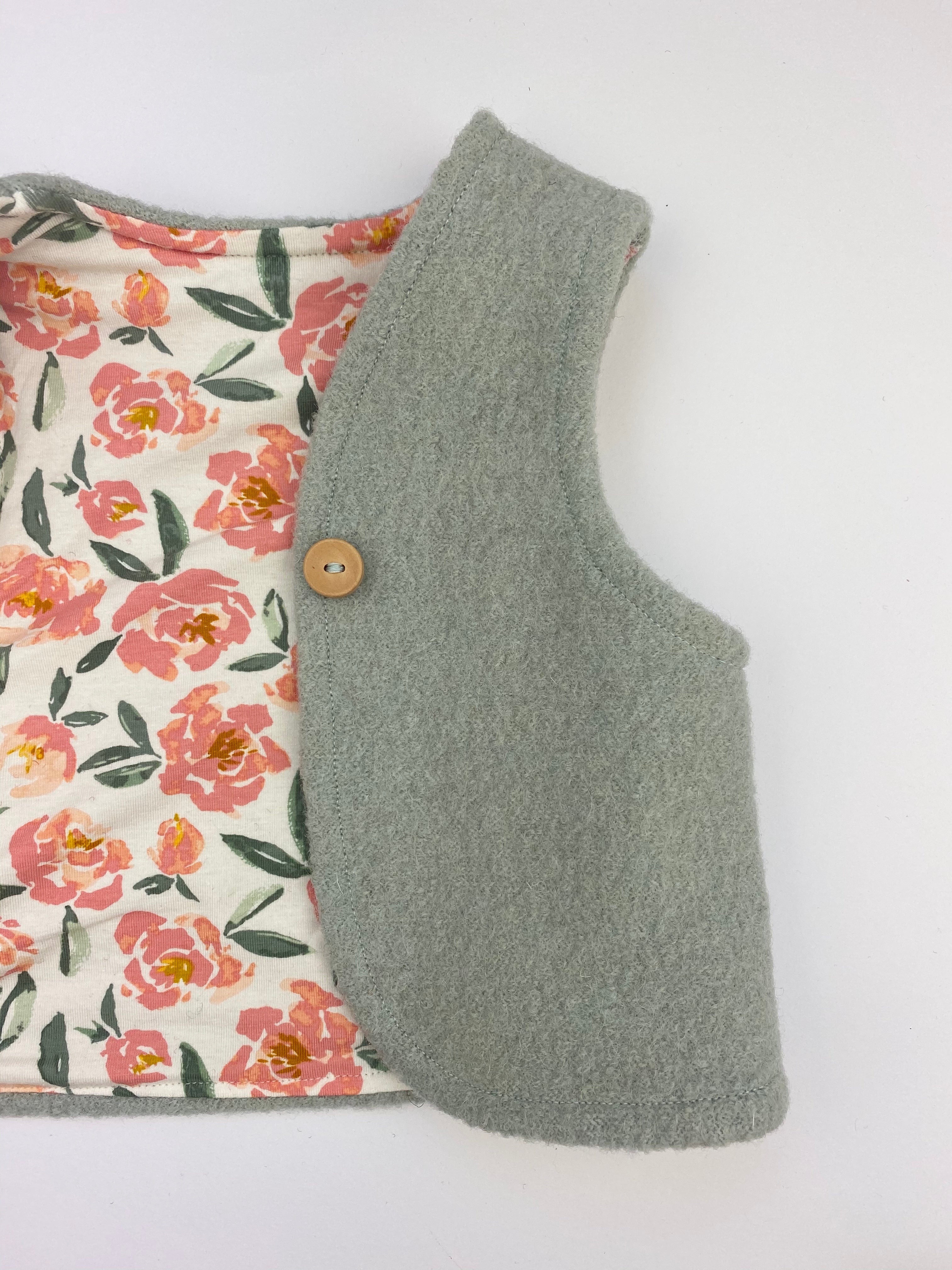 Open Road Flowers - Premium Baumwoll-Jersey - 95% Cotton 5% Elastan