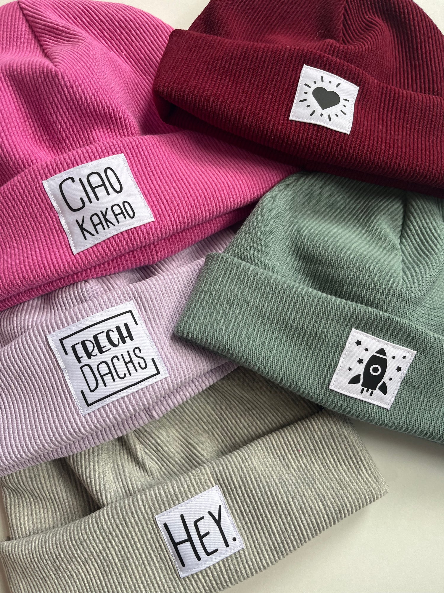 Marine - Ottoman Rib-Jersey - 80% Baumwolle, 15% Polyester, 5% Elastan