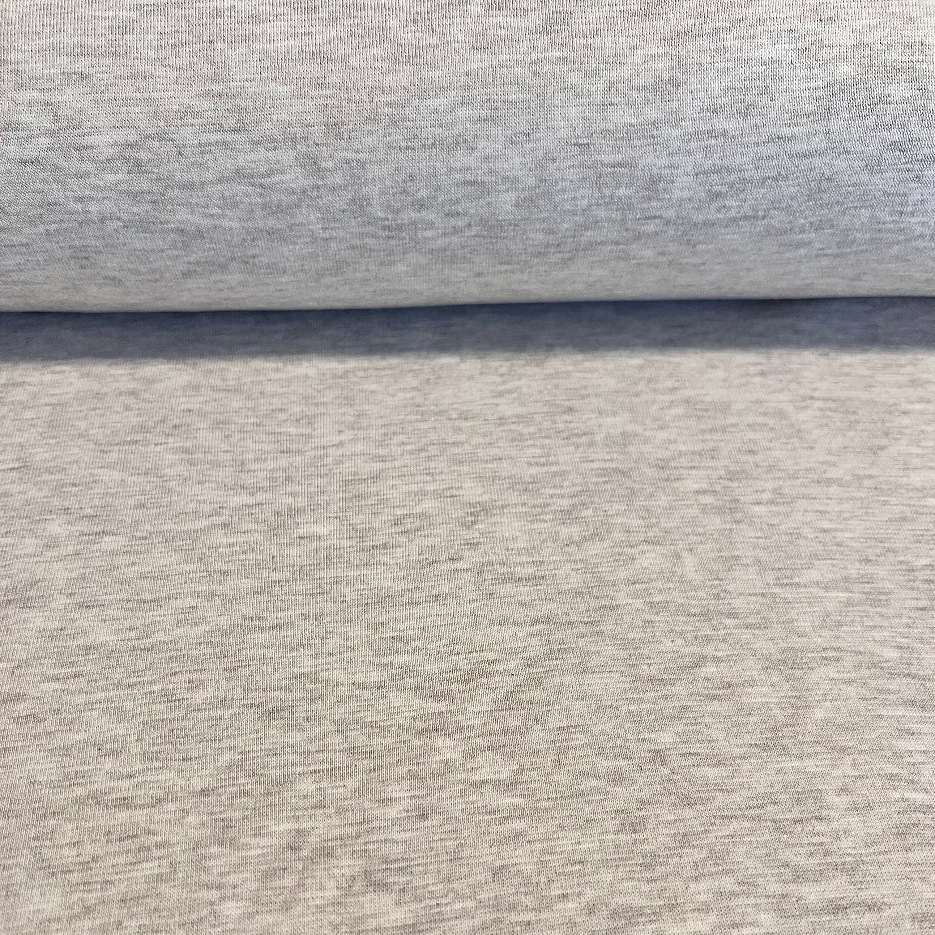 Taupe meliert - Bündchenstoff
