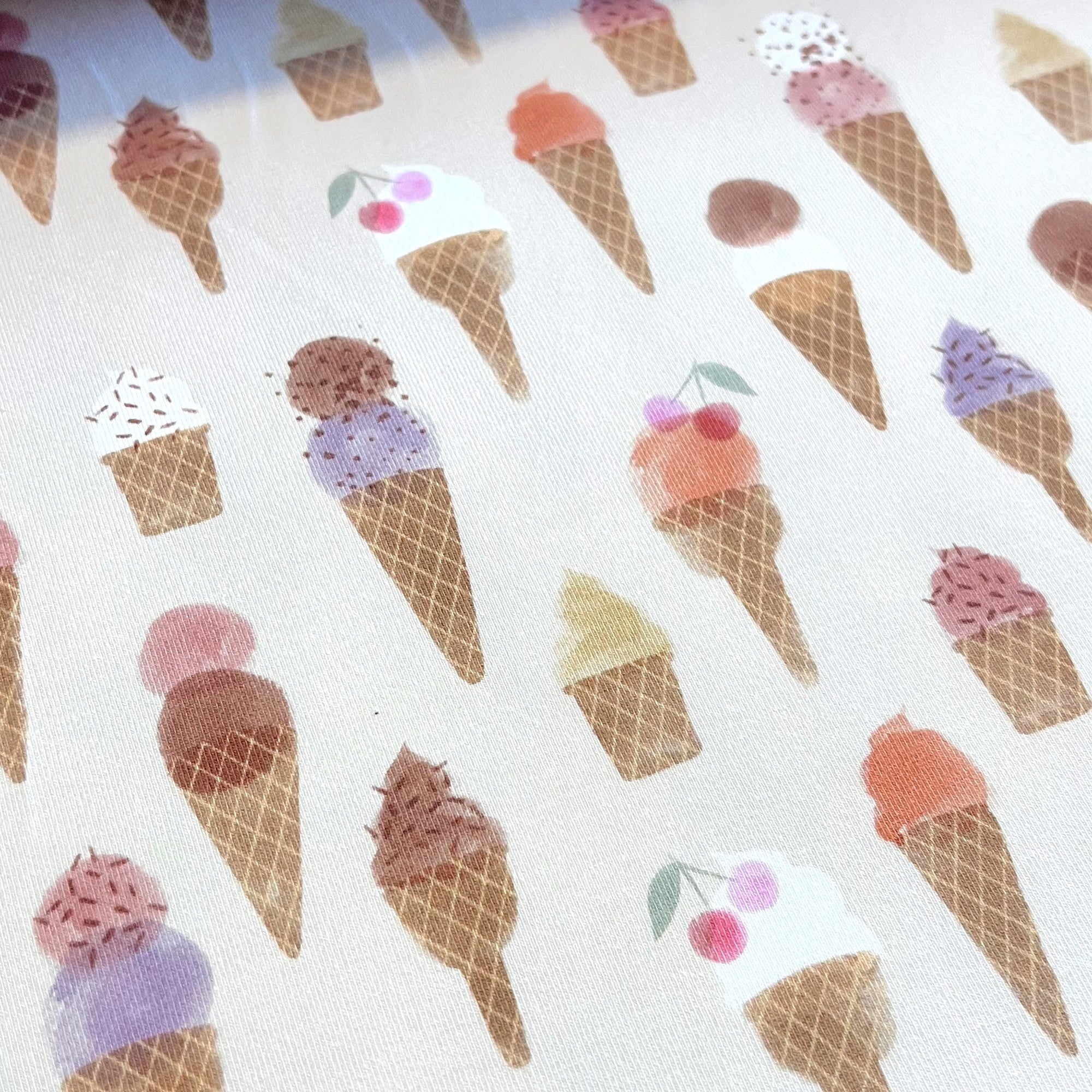 Eis geht immer🍦 - Premium Baumwoll-Jersey - 95% Cotton 5% Elastan