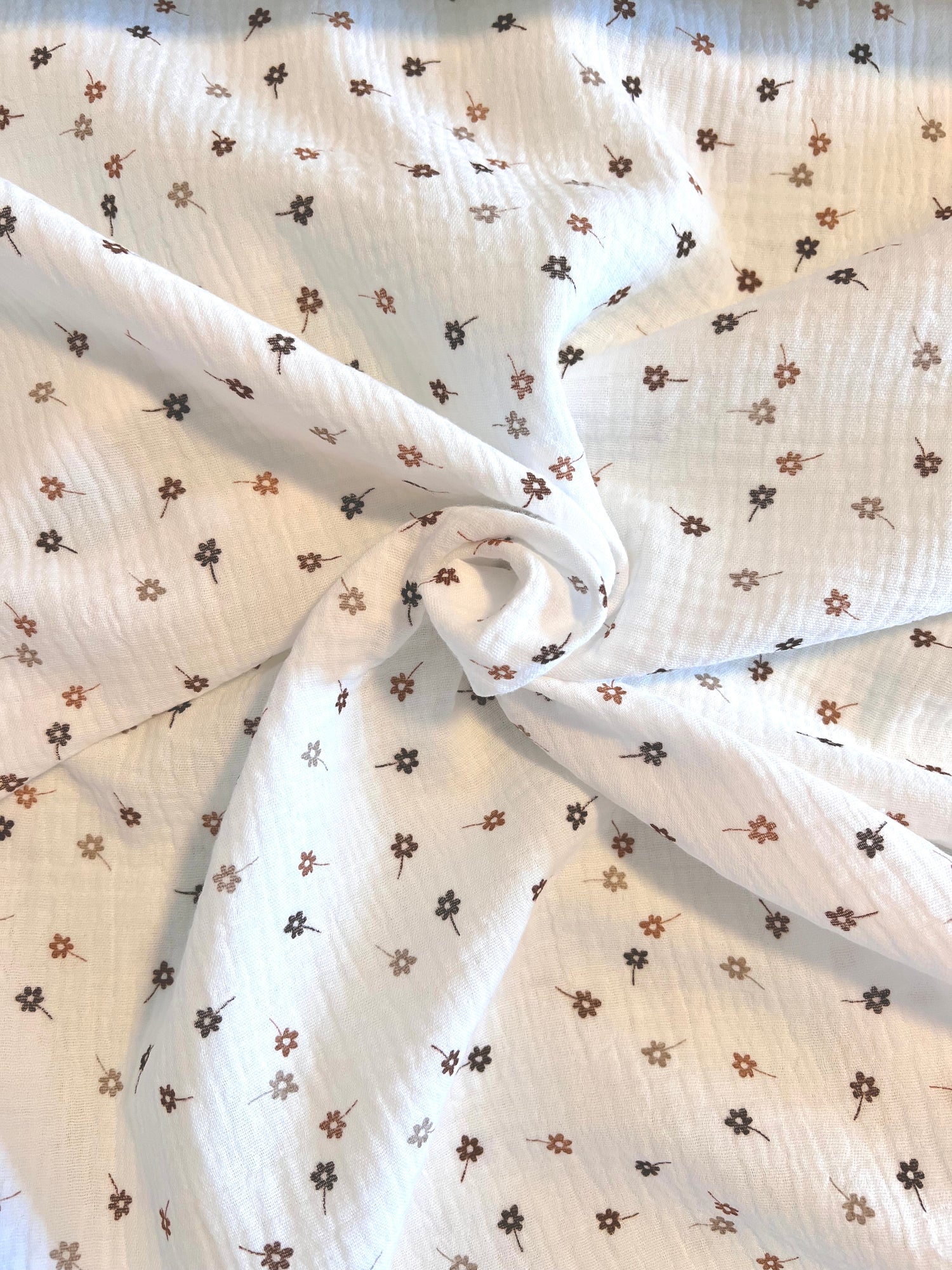 Little Flowers - Baumwoll Musselin - 100% Baumwolle