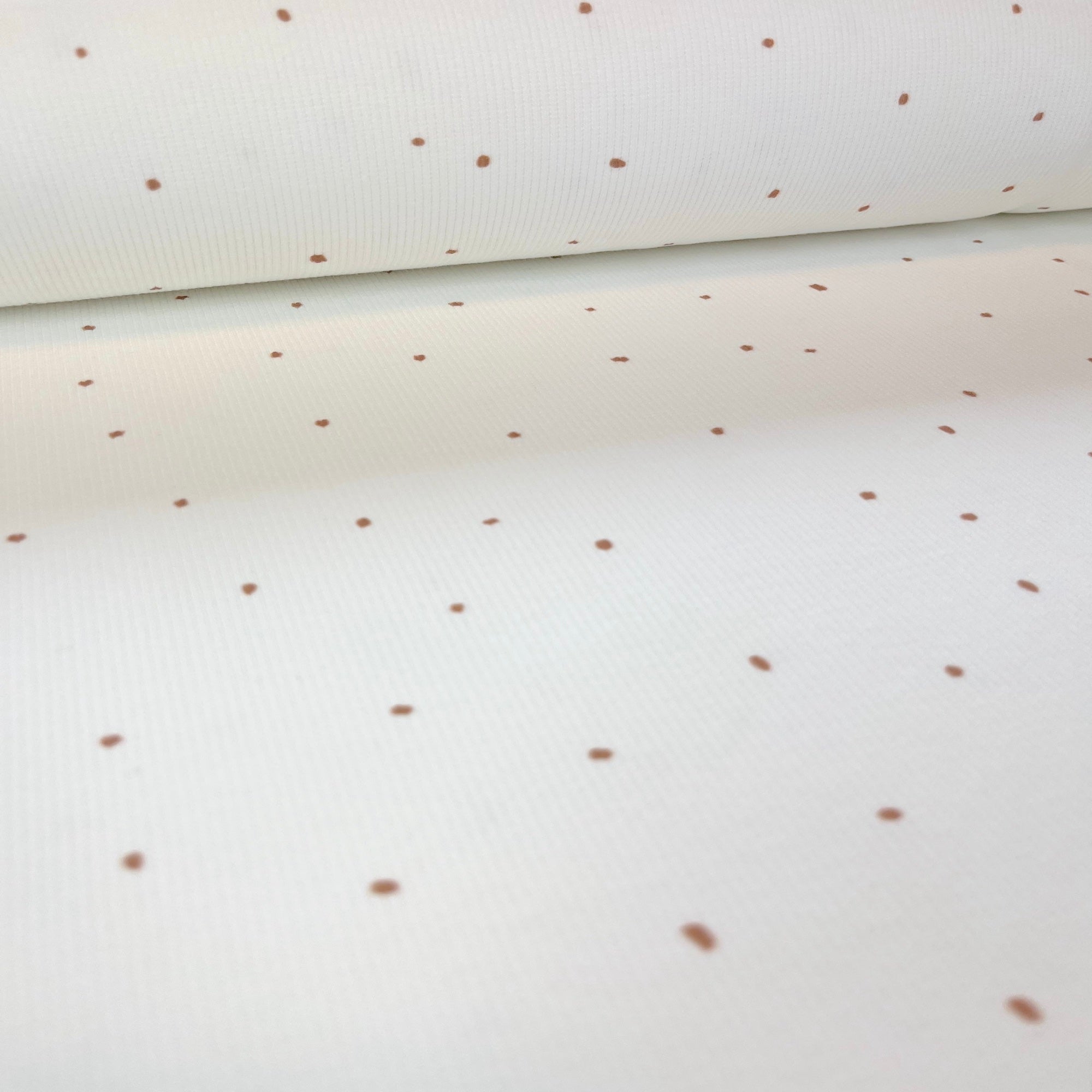Little Dots - Premium Baby Rib Jersey - Punkte