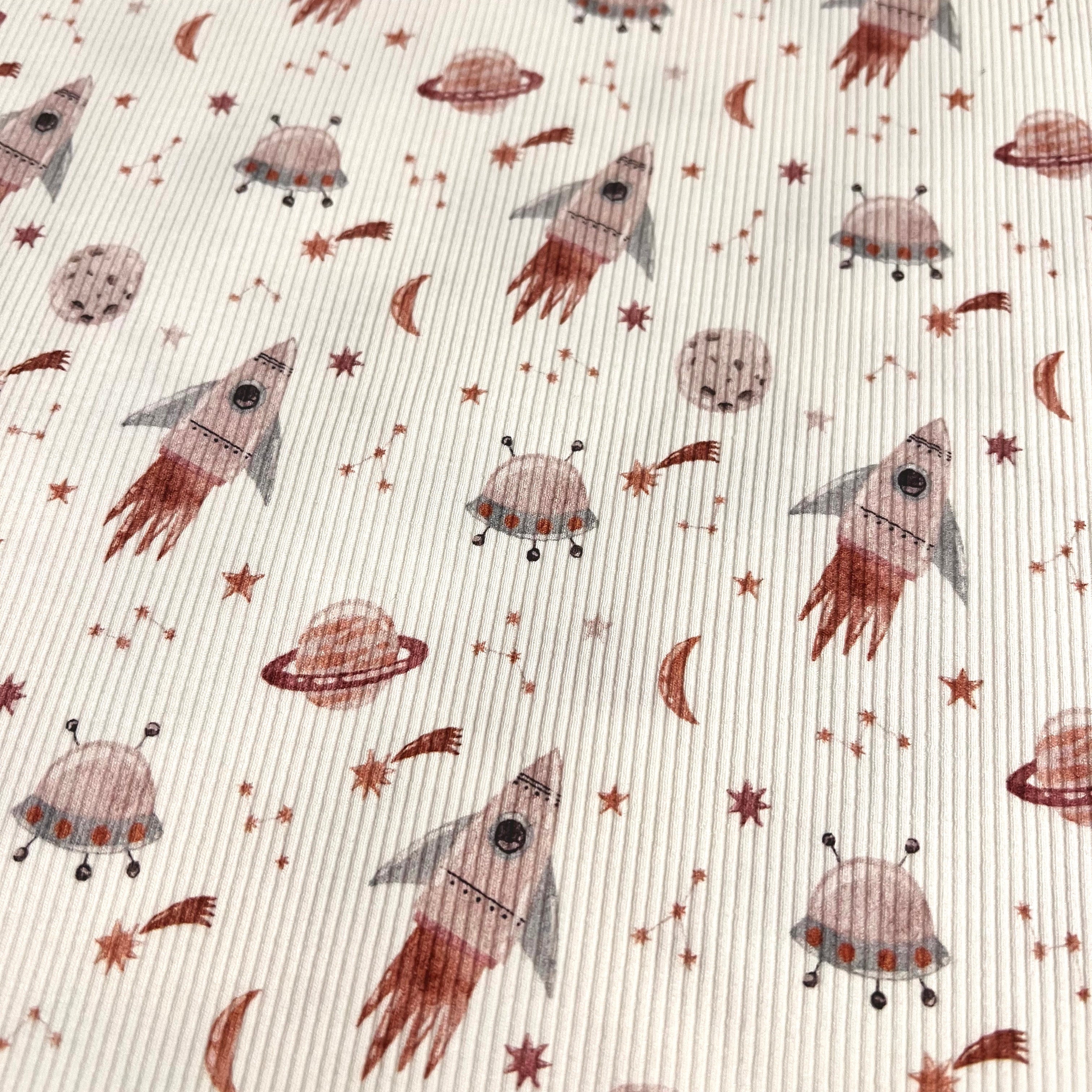 Weltraum - Baby Rib Jersey - 95% Cotton 5% Elastan