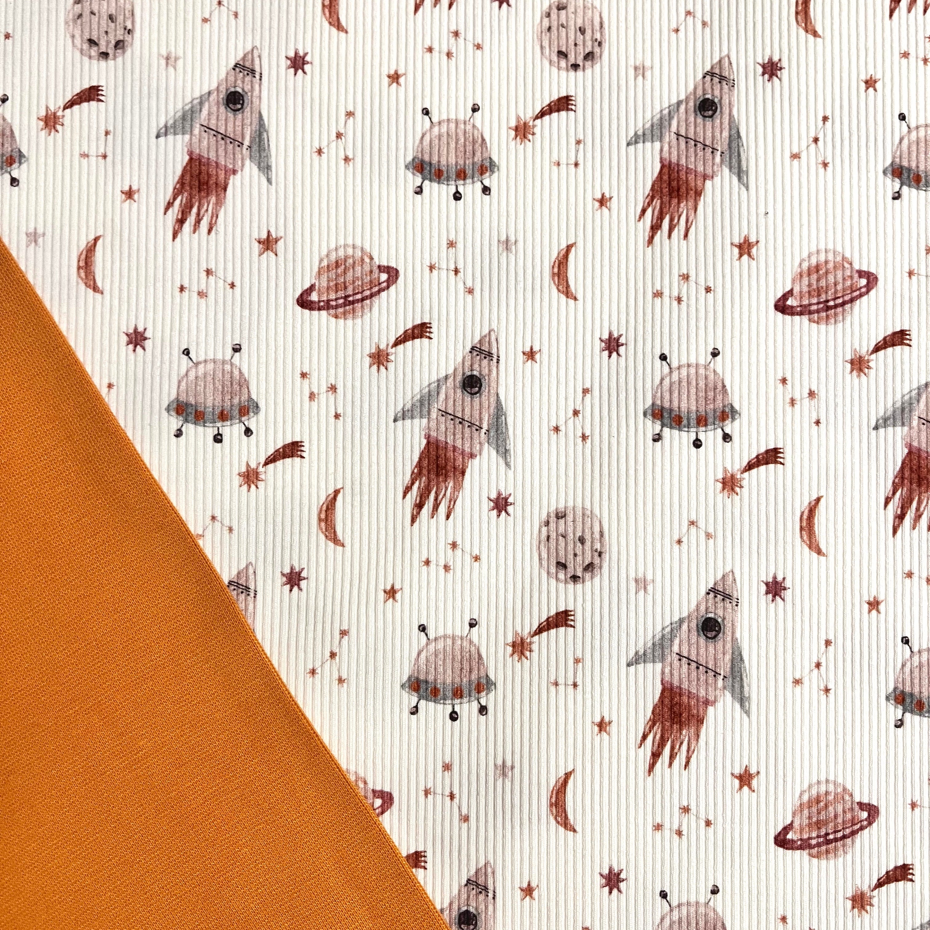 Weltraum - Baby Rib Jersey - 95% Cotton 5% Elastan