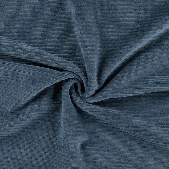 Stretch Cord-Jersey Jeans Blau - 78% Baumwolle 17% Poyester 5% Elastan