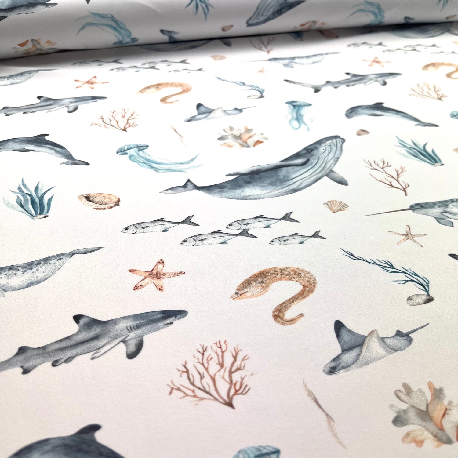 Reststück 50x60cm Deepsea  - ECO Bade- und Sport-Flex