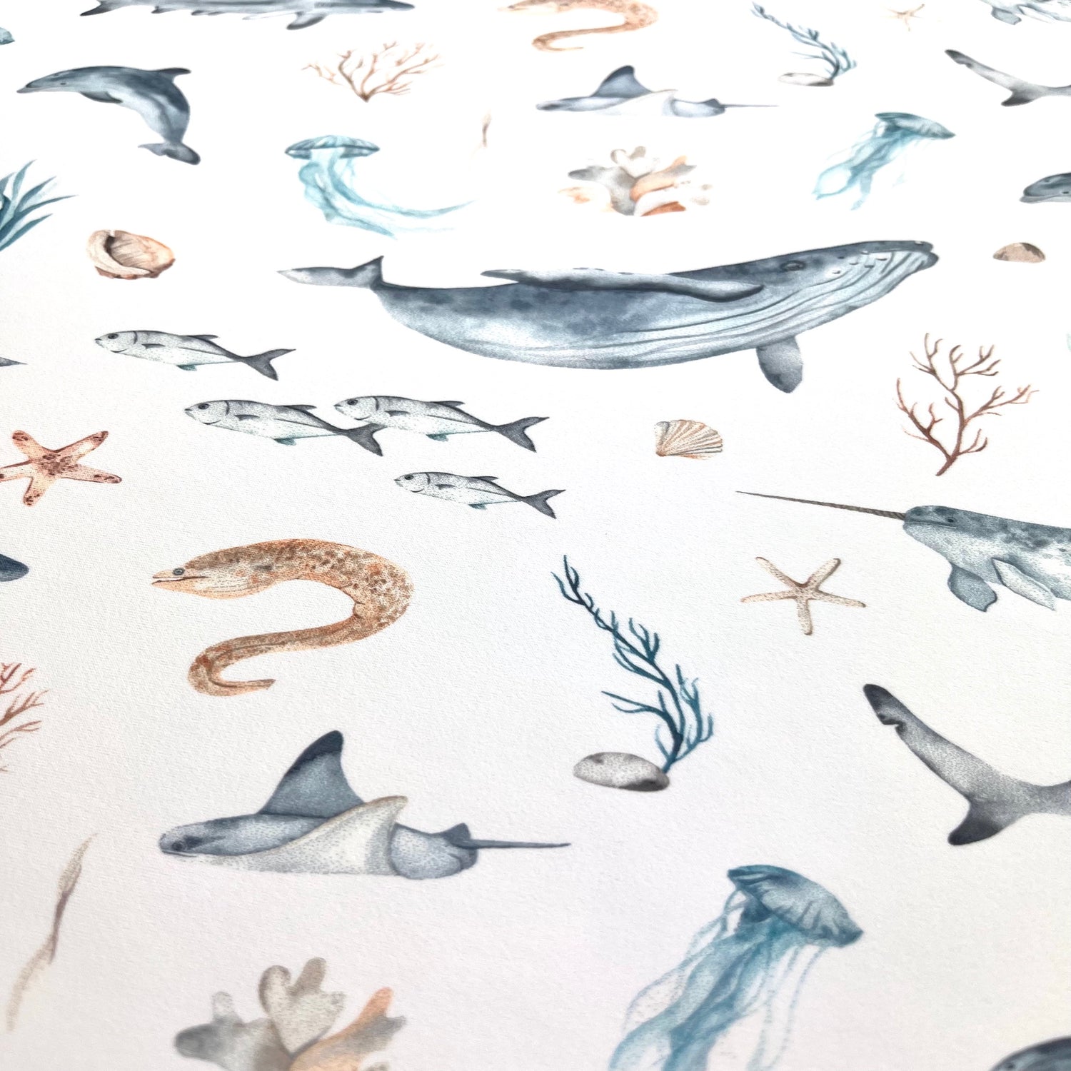 Reststück 50x60cm Deepsea  - ECO Bade- und Sport-Flex