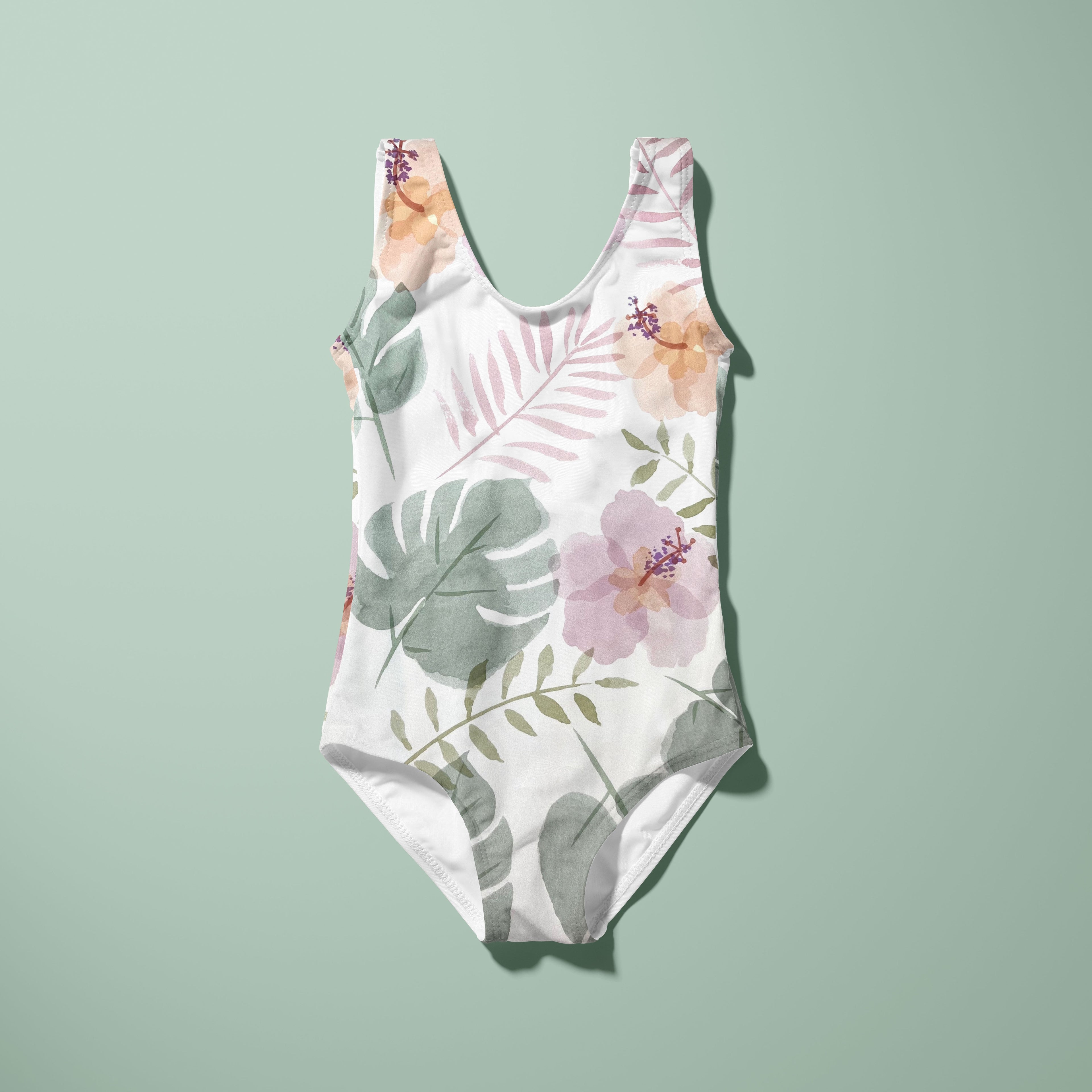 Reststück 0,48m Hawaii Blume - ECO Bade- und Sport-Flex