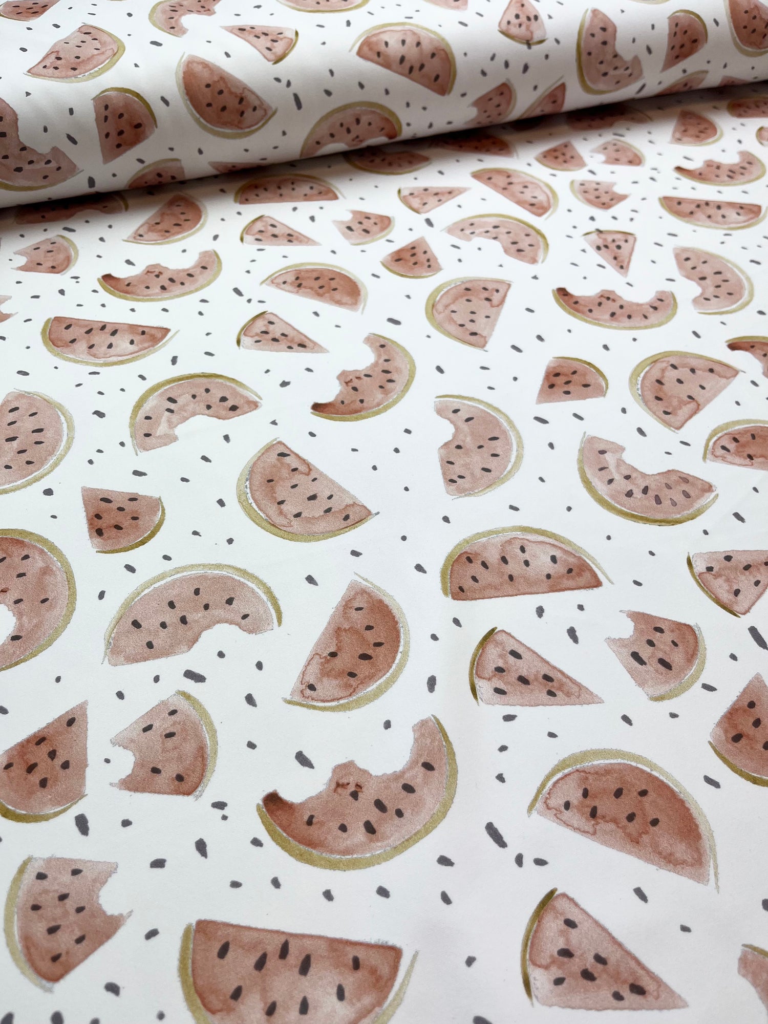 Reststück 0,25 Watermelon - ECO Bade- und Sport-Flex (Kopie)