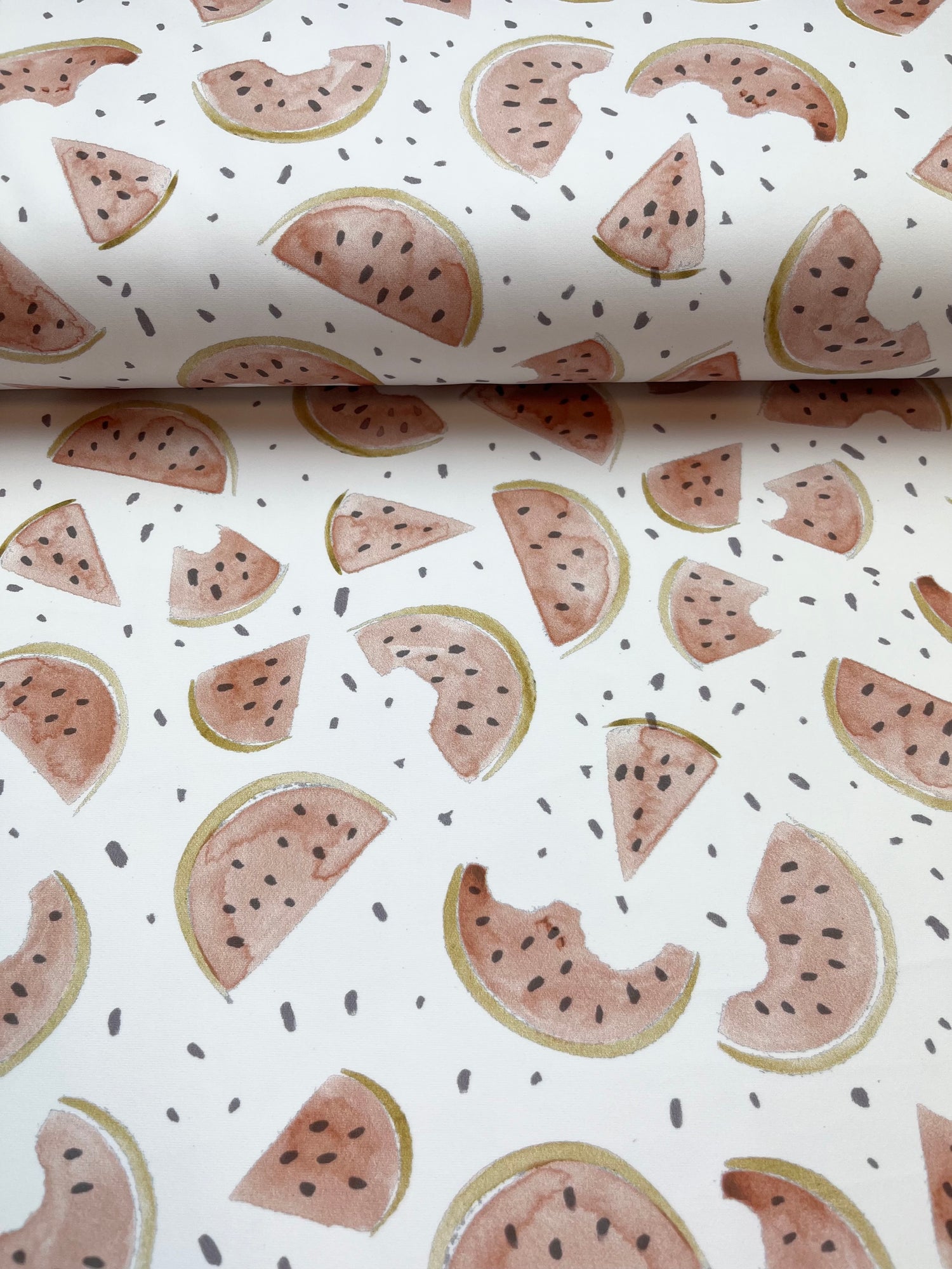 Reststück 0,25 Watermelon - ECO Bade- und Sport-Flex (Kopie)