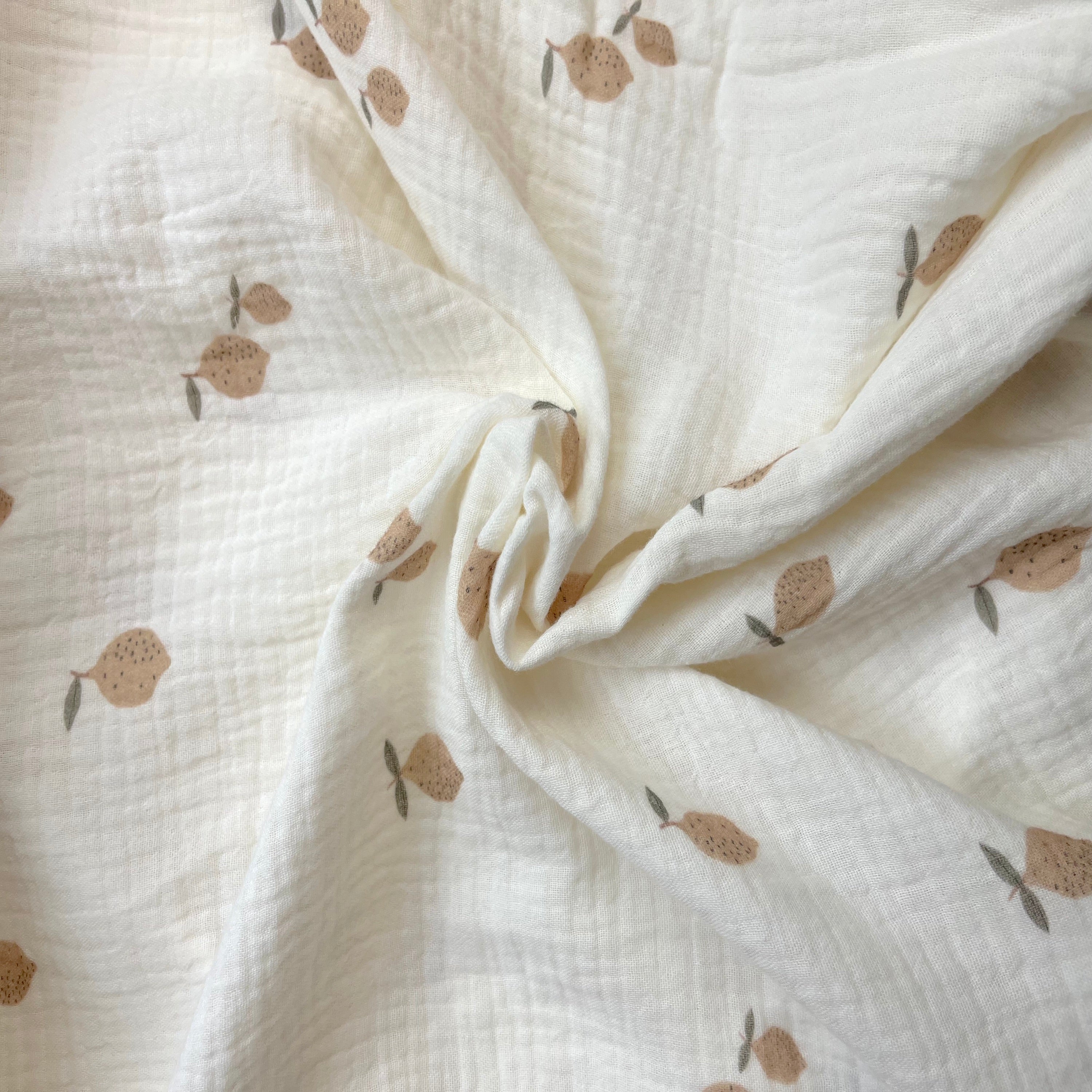 Sommerhut - Nähbox - DIY - Musselin Muster