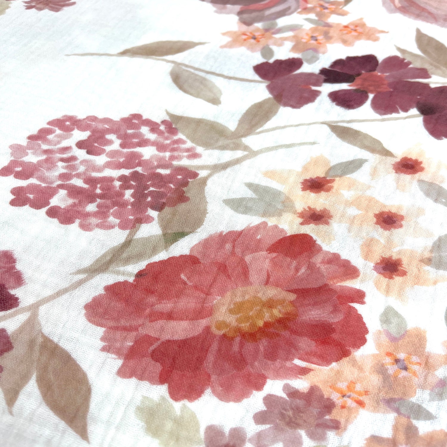 Vintage Flowers - Premium Musselin