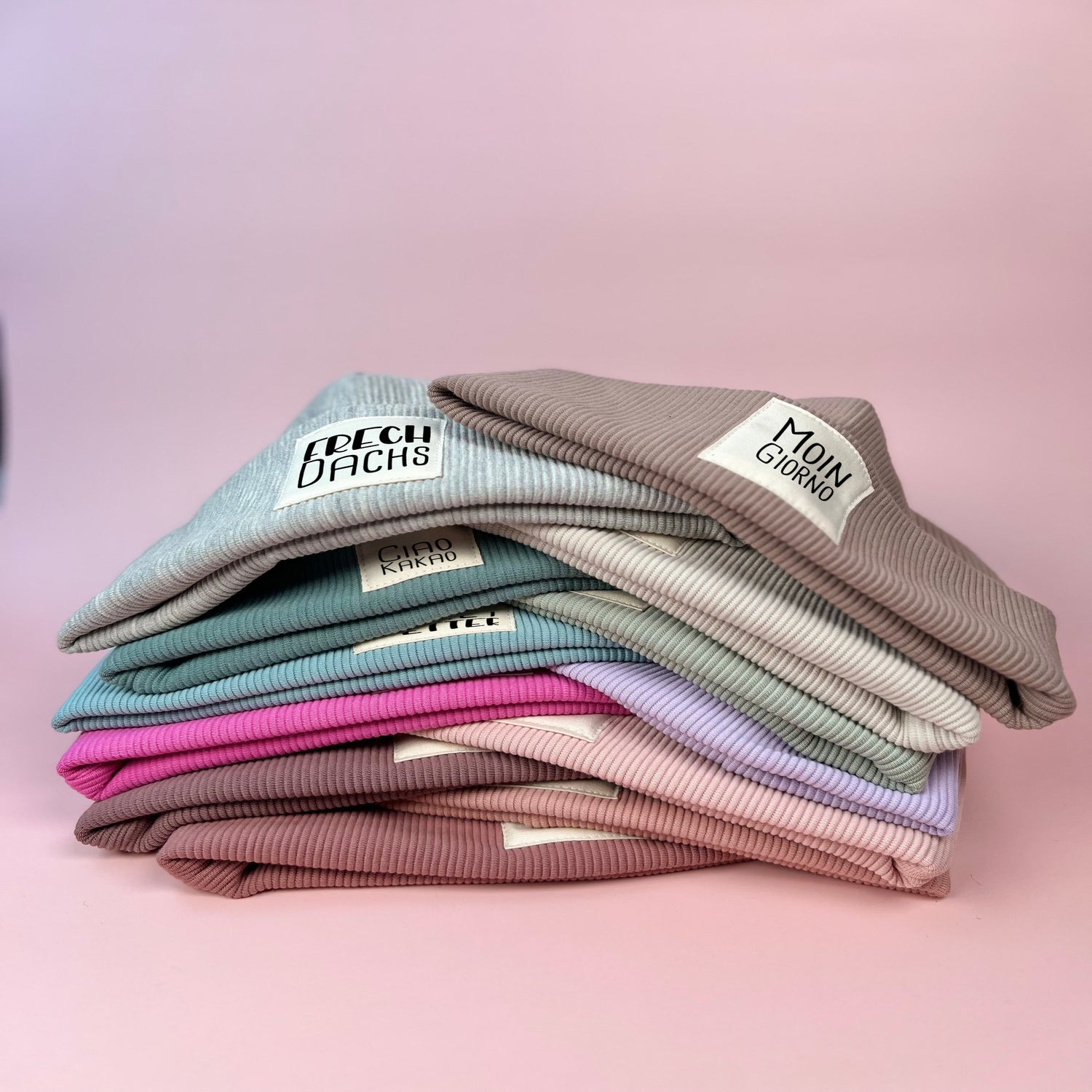 Marine - Ottoman Rib-Jersey - 80% Baumwolle, 15% Polyester, 5% Elastan