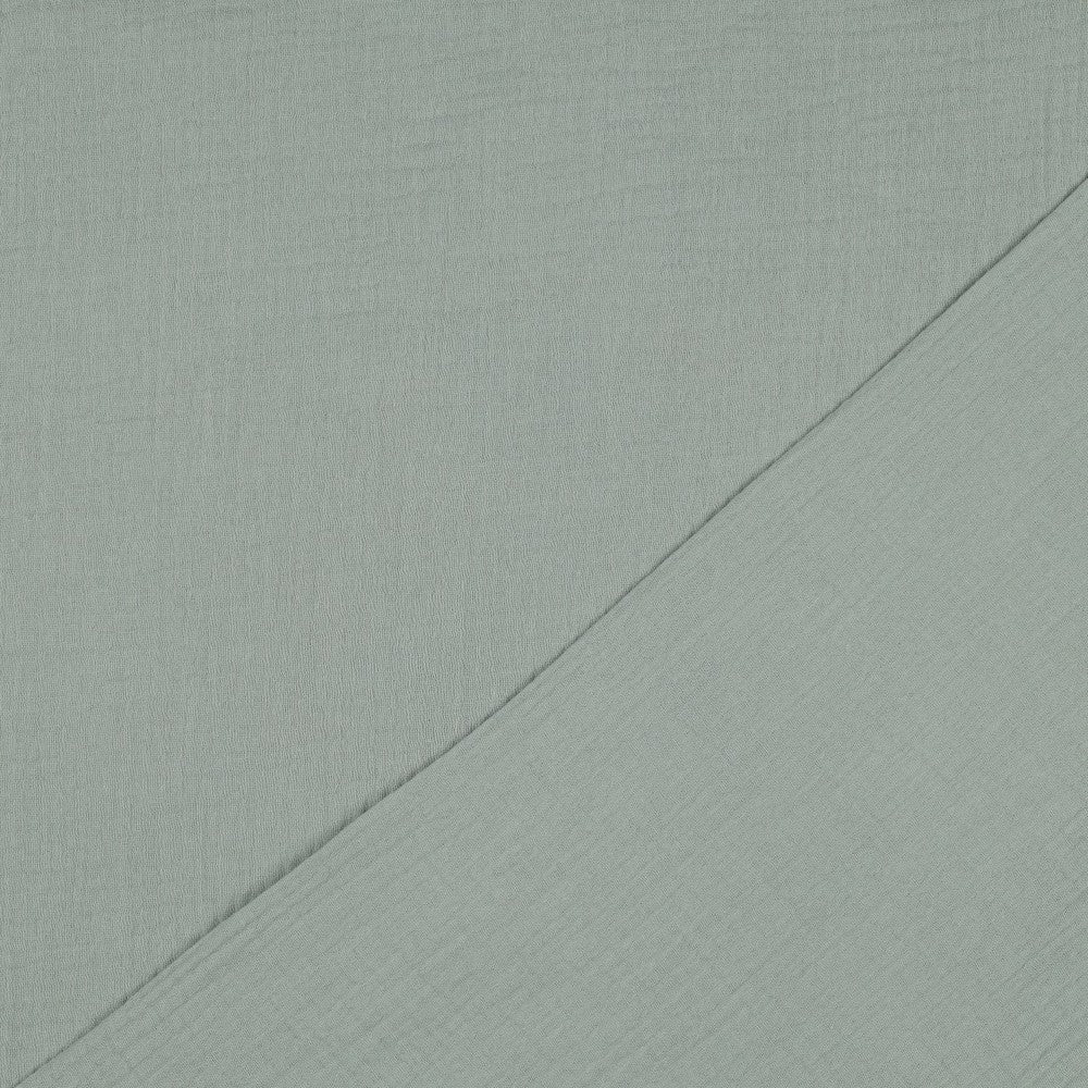 Musselin Dusty Mint - Double Gauze - 100% Baumwolle