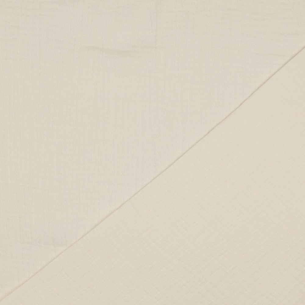 Musselin Ecru - Double Gauze - 100% Baumwolle