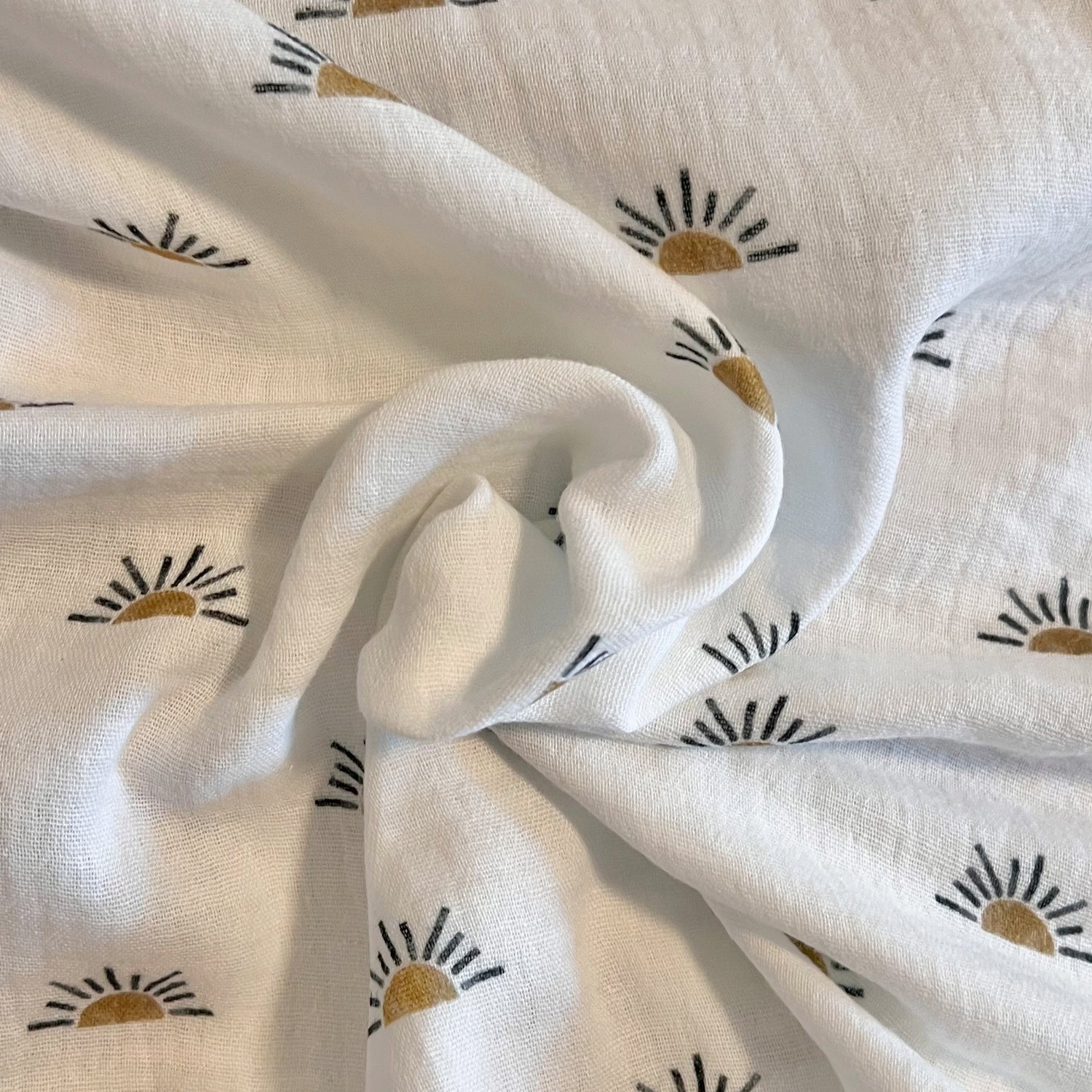 Sunshine - Baumwoll Musselin - 100% Baumwolle