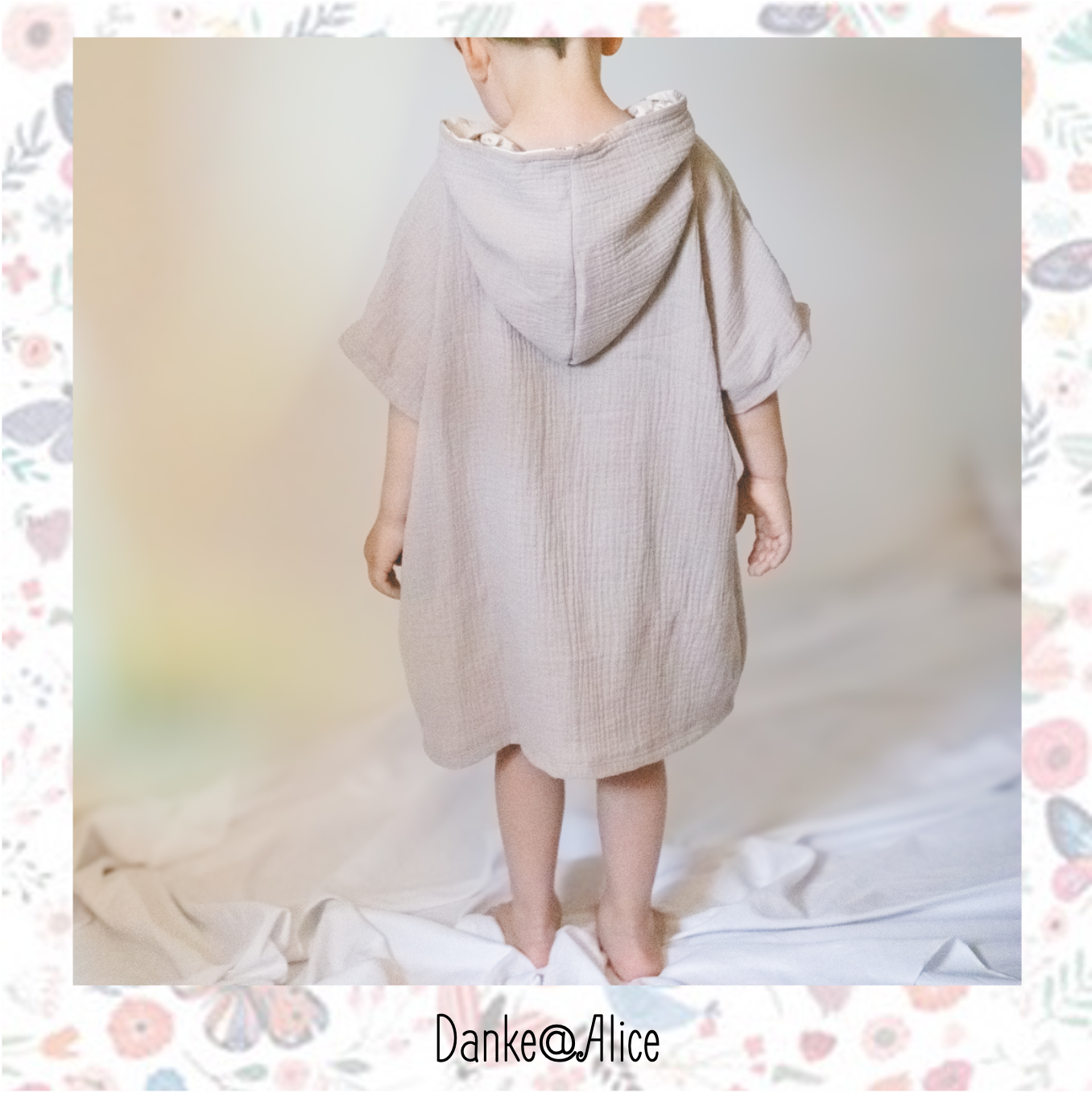 BADEPONCHO - Digitales Schnittmuster und Anleitung