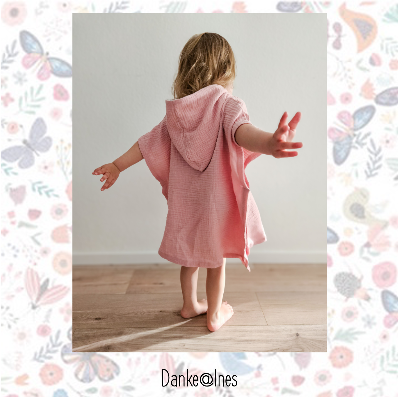 Badeponcho - Nähbox - DIY - Stretch Frottee & Kapuze gefüttert