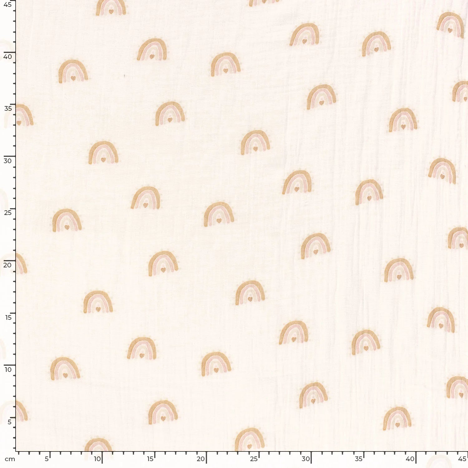 Regenbogen Liebe -  Premium Musselin