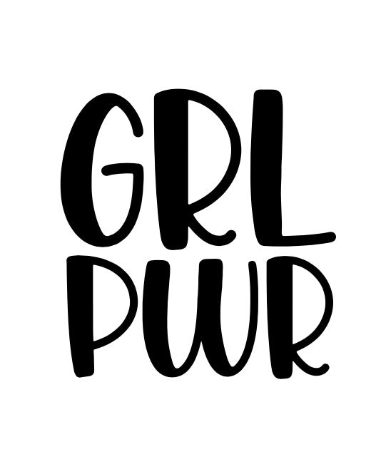 GRL PWR - Label