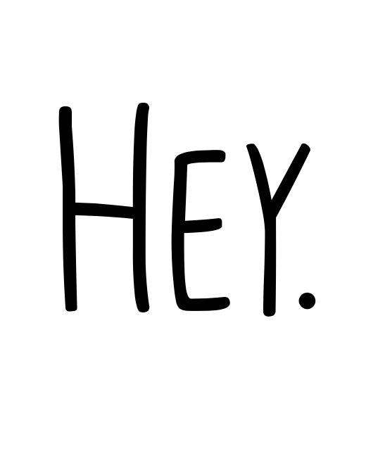 HEY. - Label