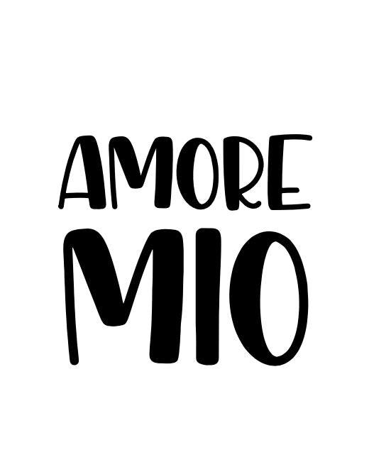 Amore Mio - Label