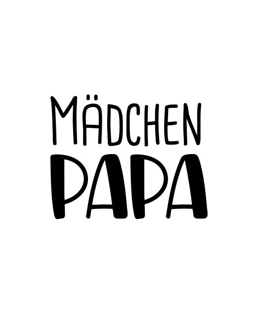 Mädchen Papa - Label