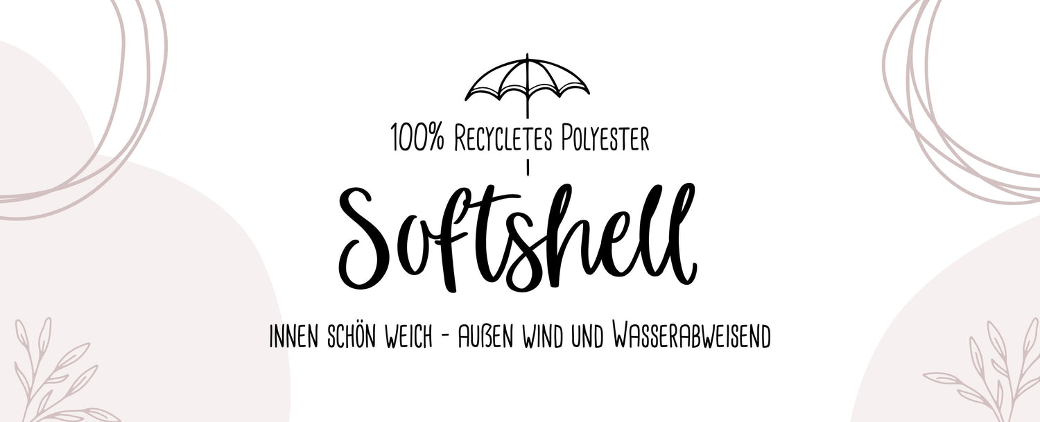 Softshell - 100% Recycletes Polyester
