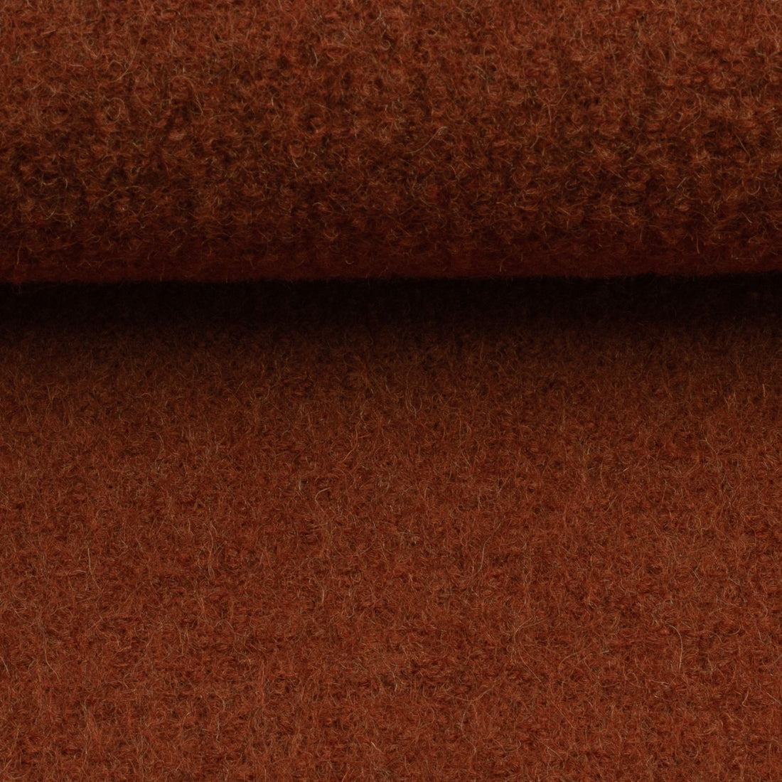 Terrakotta / Rost Wollwalk - 100% Schurwolle - Mulesingfrei