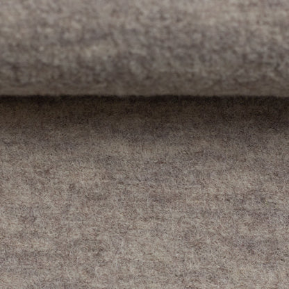 Taupe meliert Merino-Wollwalk - 100% Merinowolle - Mulesingfrei