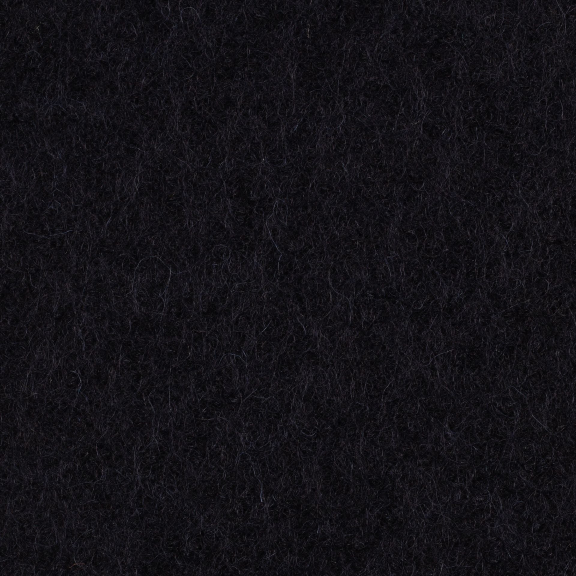 Schwarz Merino-Wollwalk - 100% Merinowolle - Mulesingfrei