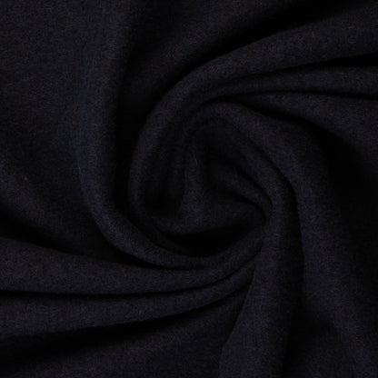 Schwarz Merino-Wollwalk - 100% Merinowolle - Mulesingfrei