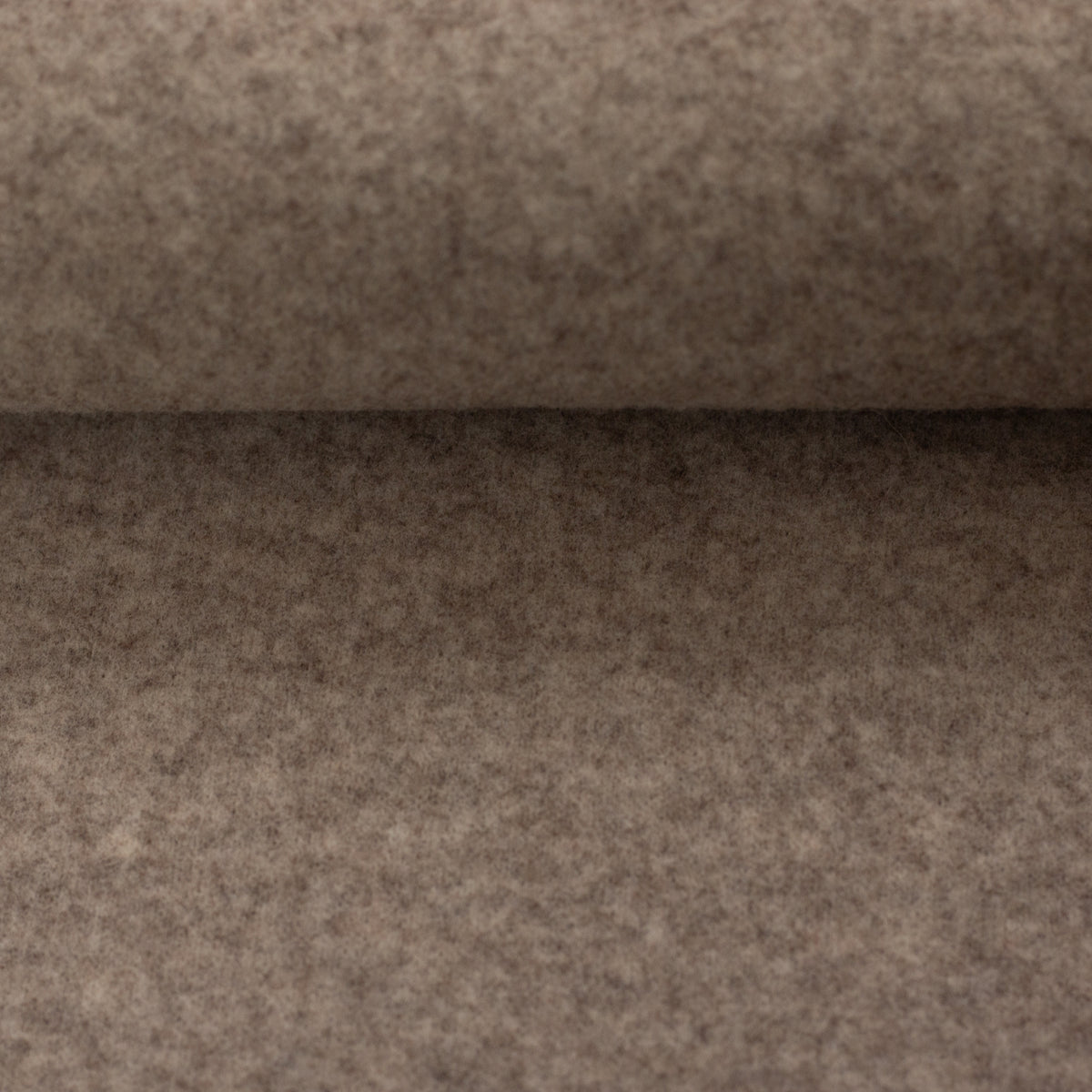 Merino Fleece Taupe meliert - 100% Merinowolle - Mulesingfrei