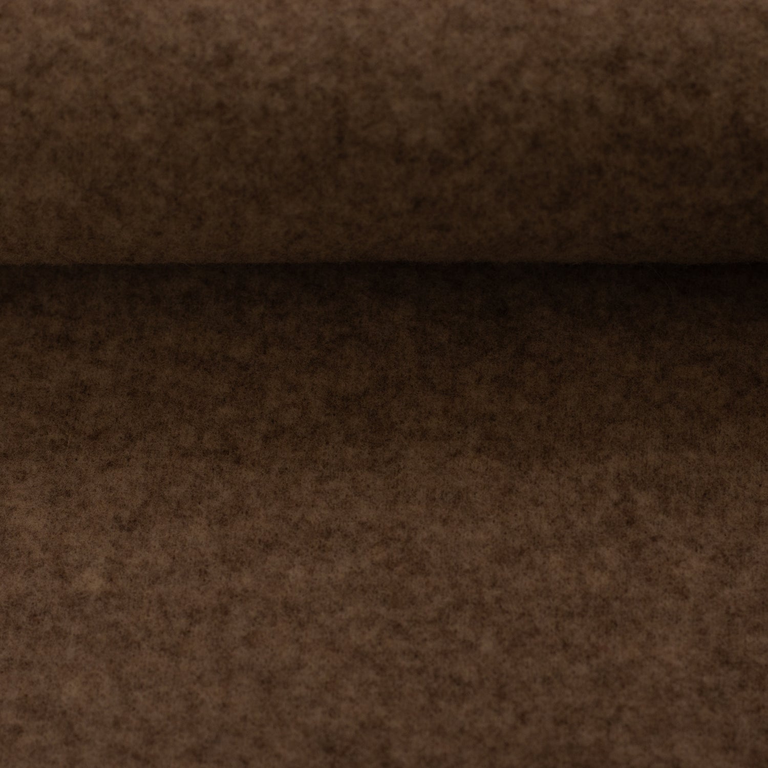 Merino Fleece Schokolade meliert - 100% Merinowolle - Mulesingfrei